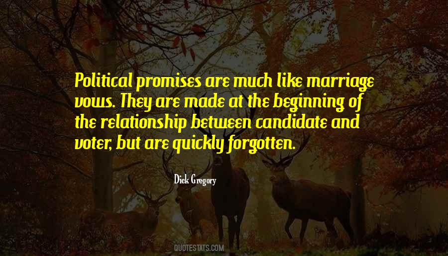 Quotes About Political Promises #1862168