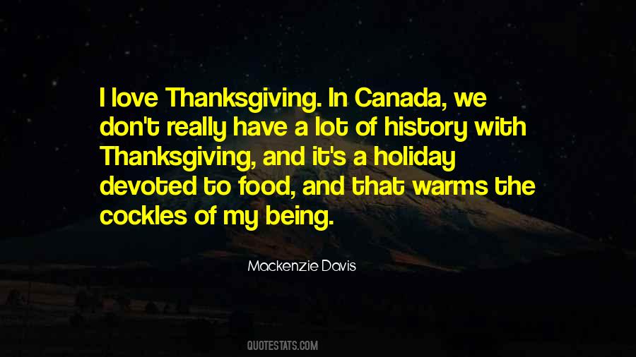 Quotes About Thanksgiving Holiday #1584958