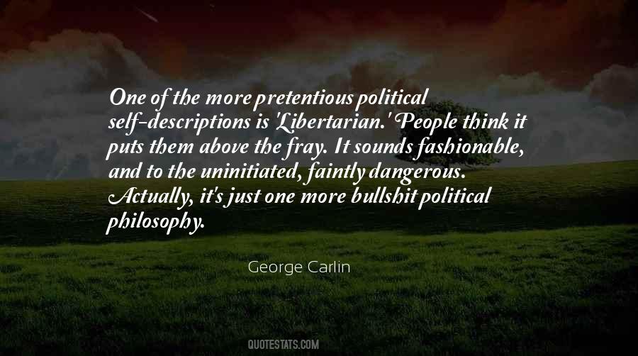 Quotes About Political Philosophy #1655625
