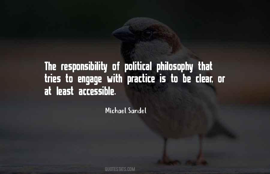 Quotes About Political Philosophy #47377