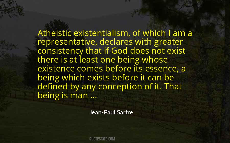 Atheistic Existentialism Quotes #953818