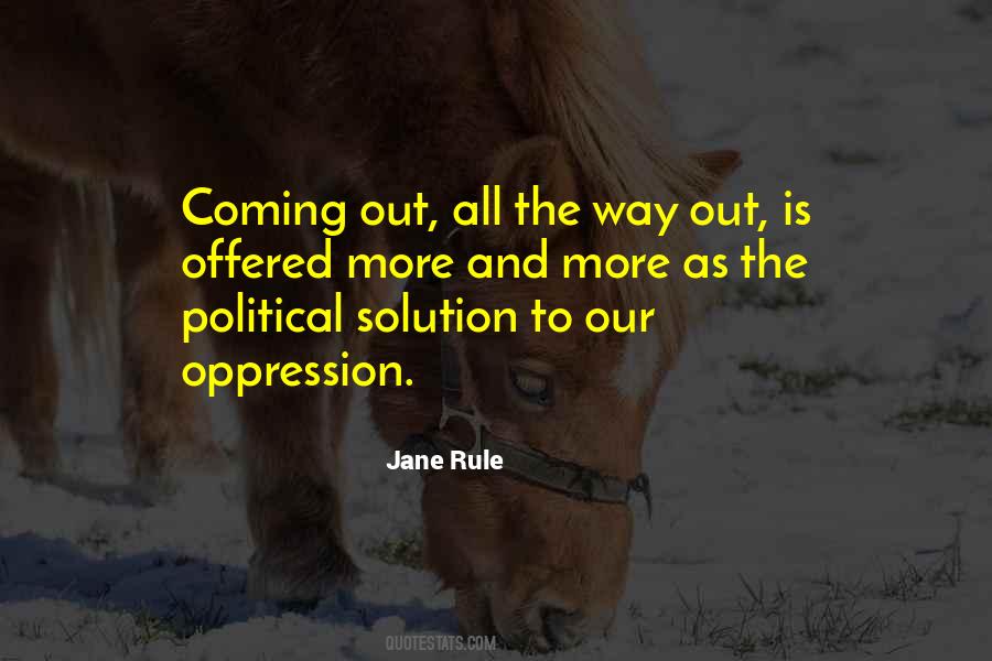 Quotes About Political Oppression #572655