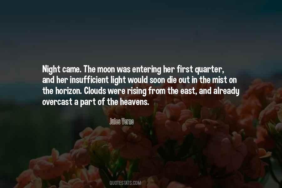 Quotes About Moon And Clouds #29707