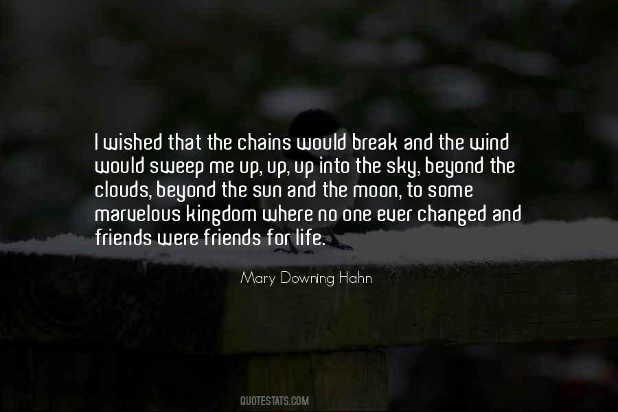Quotes About Moon And Clouds #700285