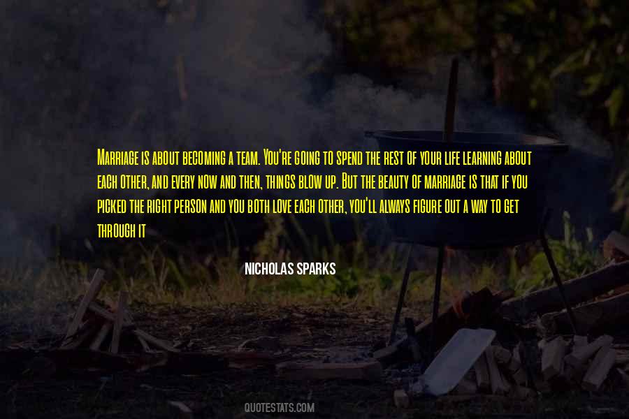 Quotes About Marriage Nicholas Sparks #973463