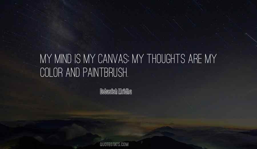 Quotes About Paintbrush #805885