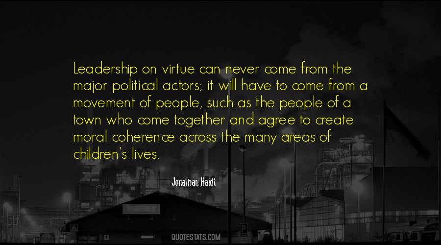Quotes About Political Leadership #1113116