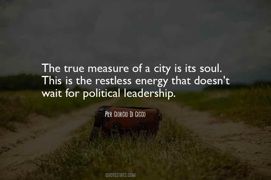 Quotes About Political Leadership #289645