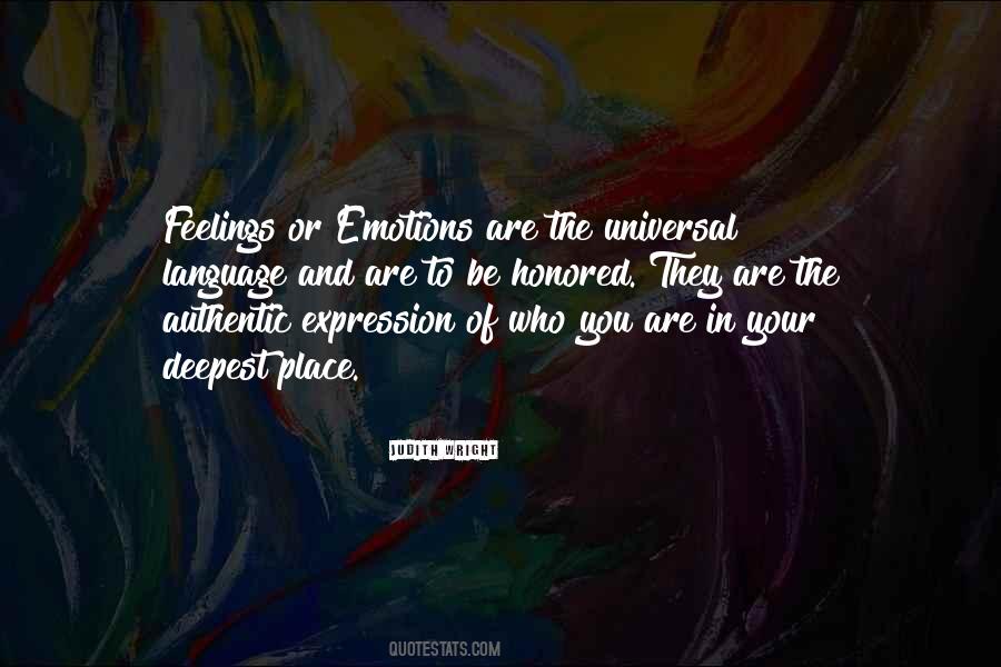 Feelings Emotions Language Quotes #1068184