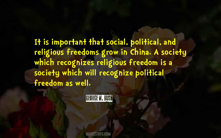 Quotes About Political Freedom #592652