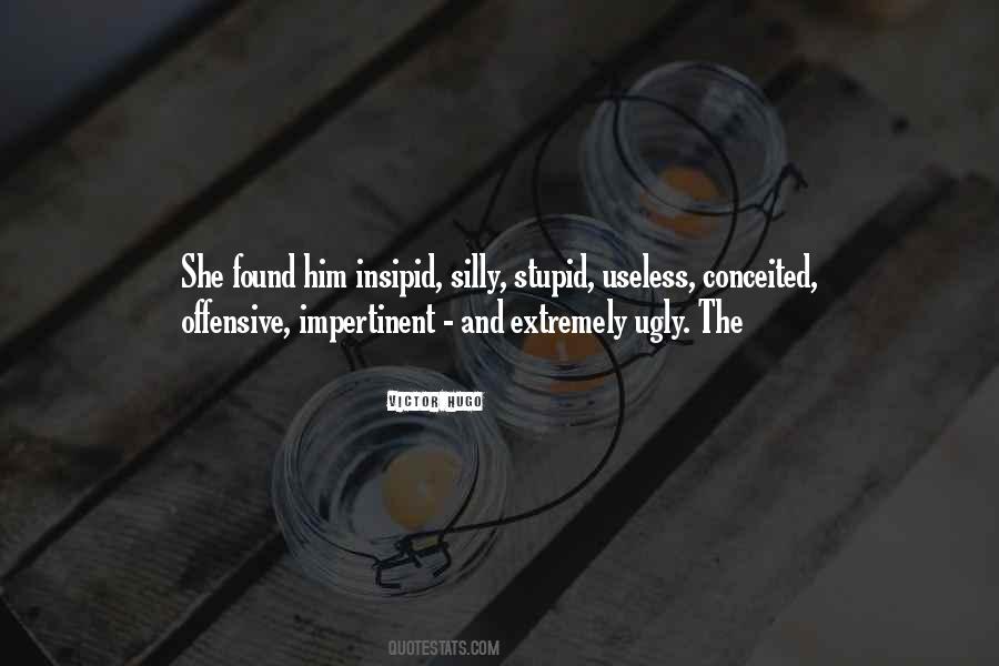 Quotes About Conceited #1302232