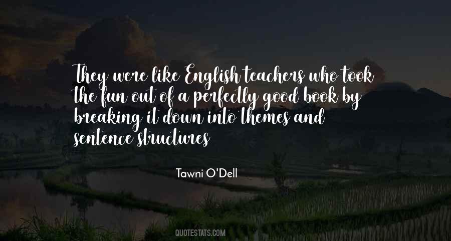 Quotes About Good English Teachers #989729