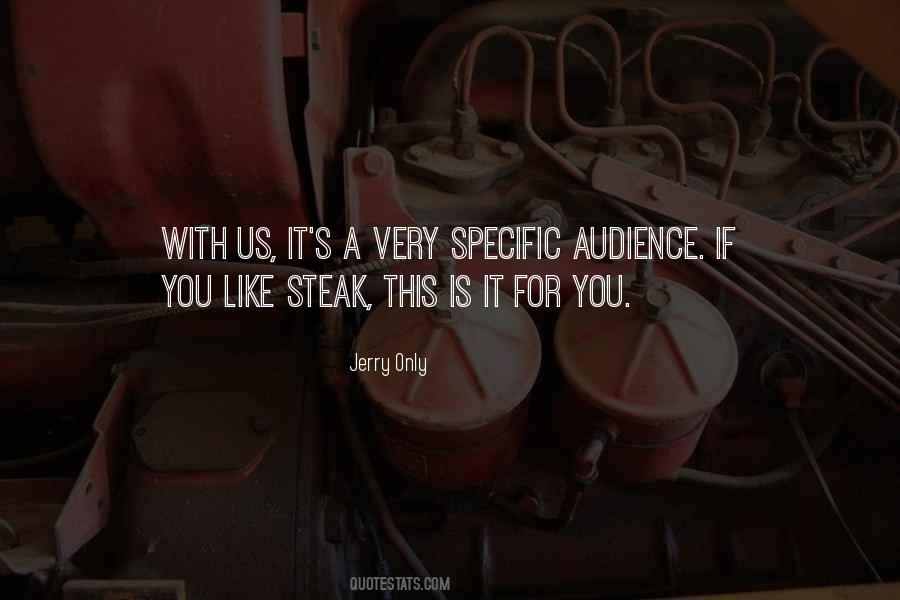 Quotes About Steak #114713 Quotes About Steak #114713