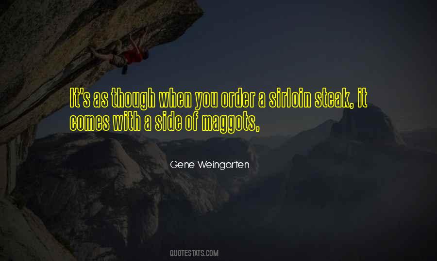 Quotes About Steak #158048 Quotes About Steak #158048
