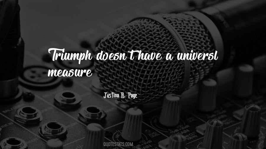 Quotes About Triumph #1162774