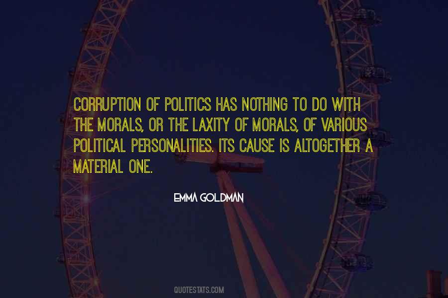 Quotes About Political Corruption #1496027