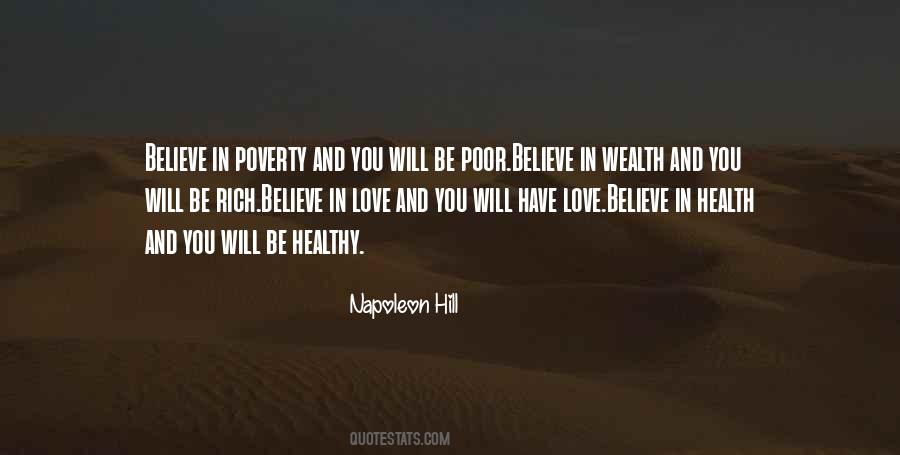 Quotes About Wealth And Love #373828