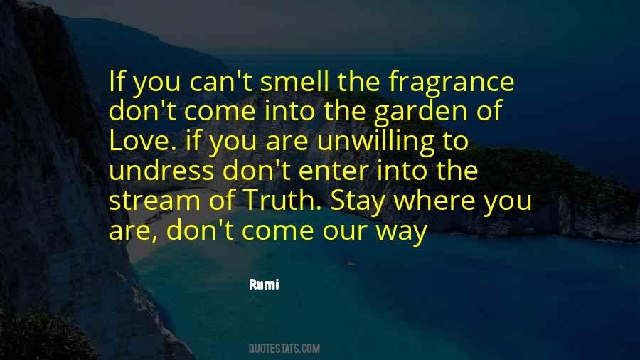 Quotes About The Smell Of Love #936310