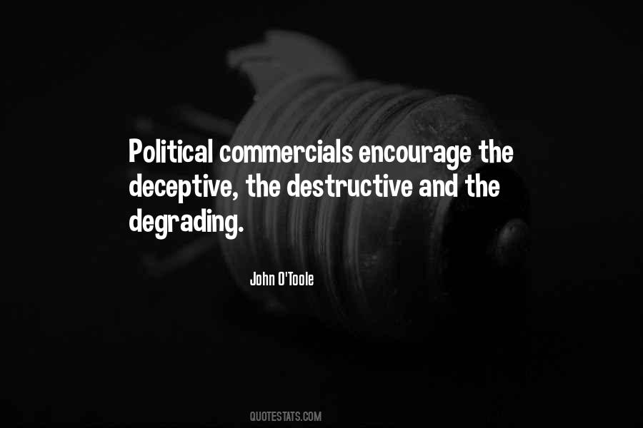 Quotes About Political Commercials #880040