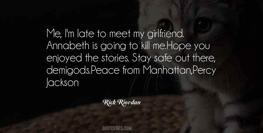 Annabeth Percy Jackson Quotes #1265667
