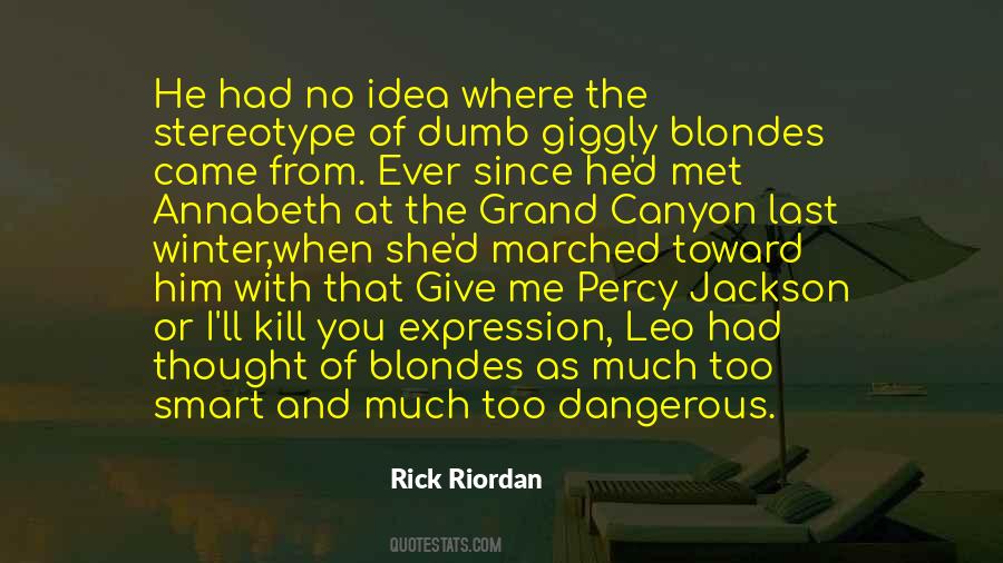 Annabeth Percy Jackson Quotes #1695128