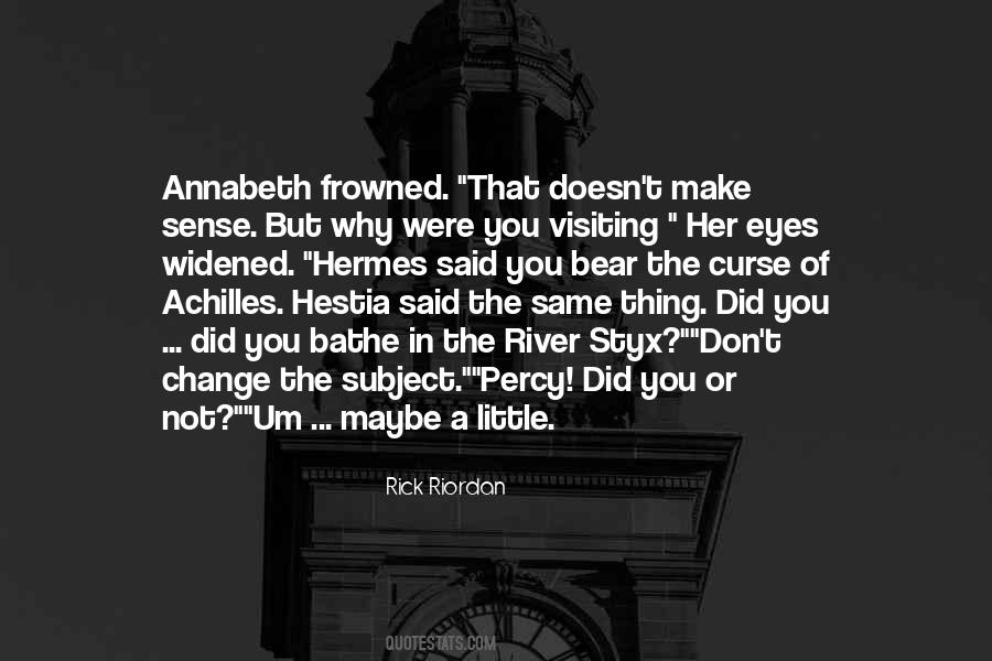 Annabeth Percy Jackson Quotes #1729659