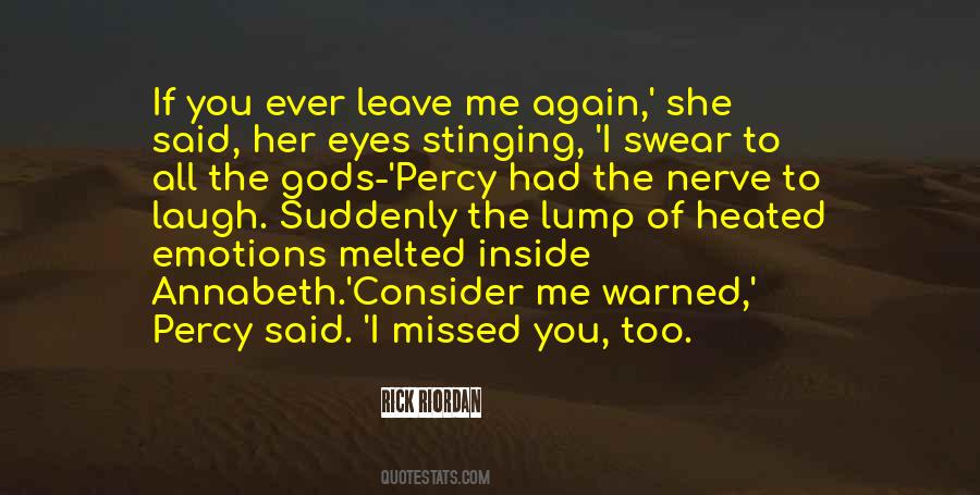 Annabeth Percy Jackson Quotes #1801952