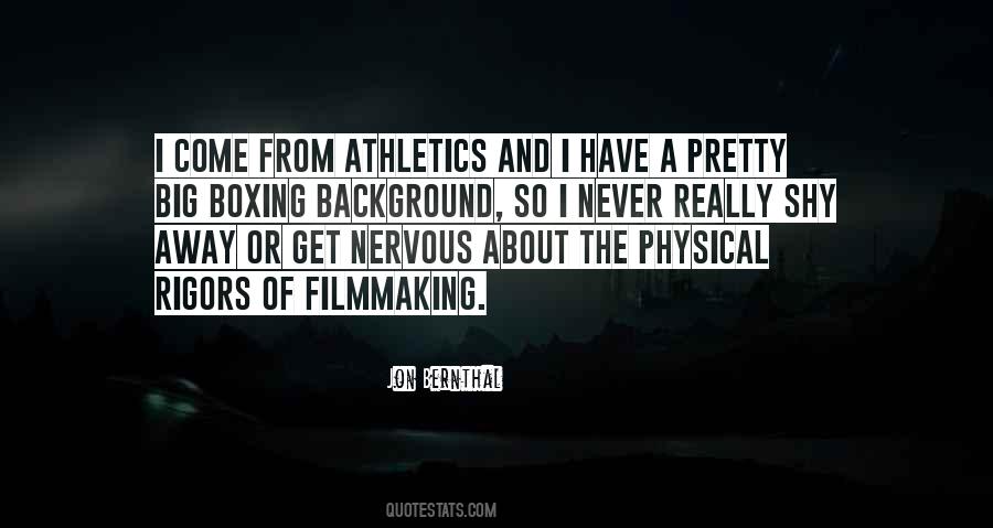 Quotes About Athletics #451251