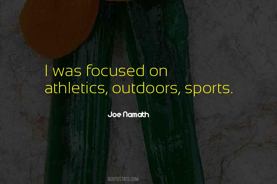 Quotes About Athletics #929172