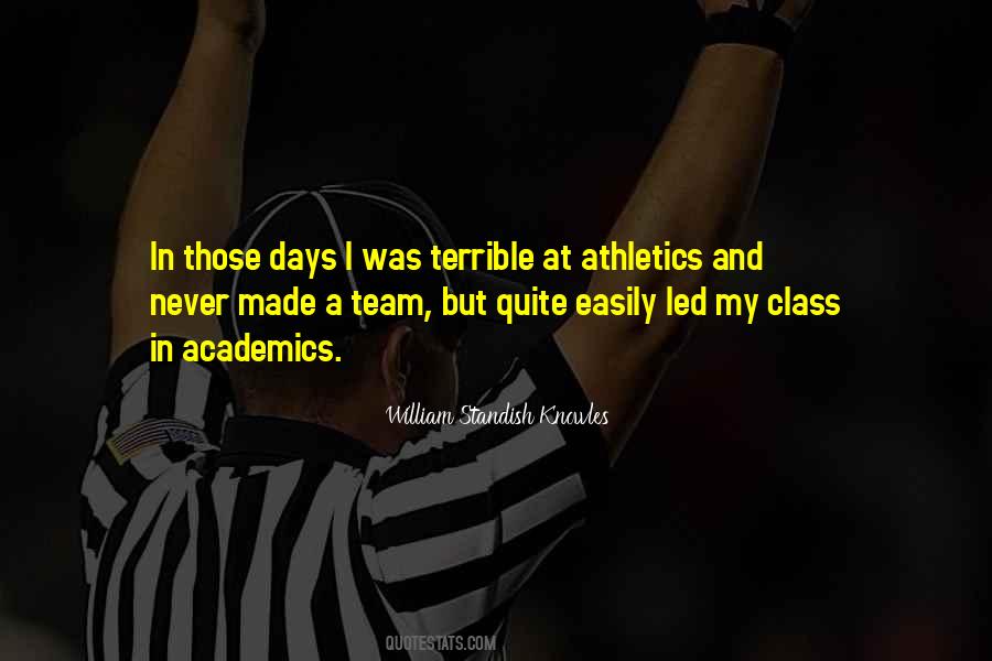 Quotes About Athletics #965982