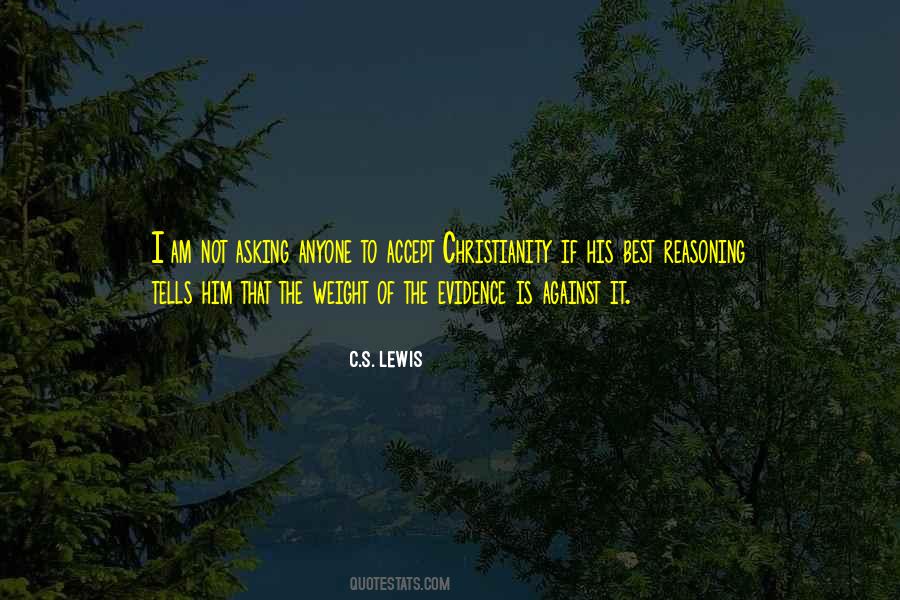 Quotes About Christianity Cs Lewis #460154
