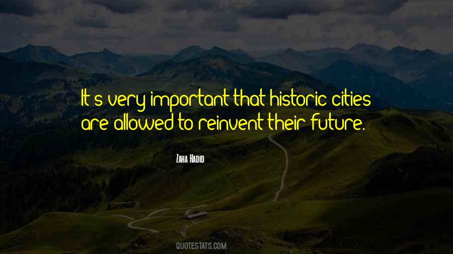 Quotes About Cities Of The Future #1382507