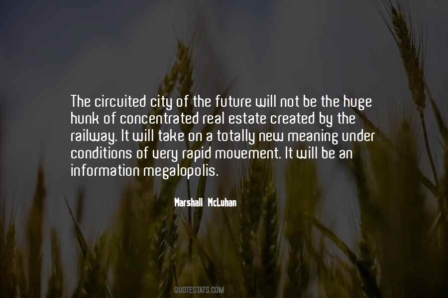 Quotes About Cities Of The Future #1803412