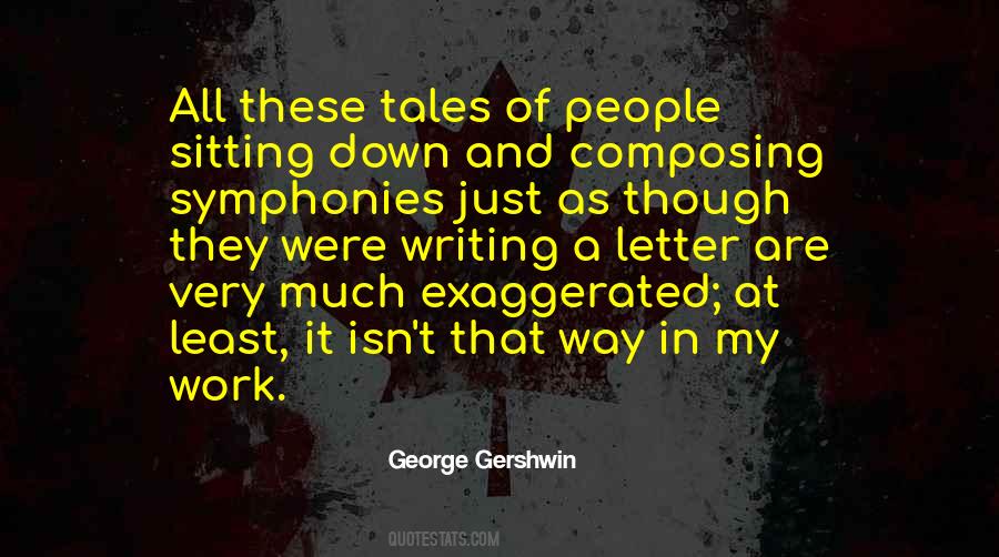 Quotes About Gershwin #1055322