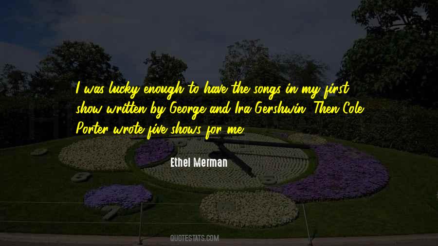 Quotes About Gershwin #900294