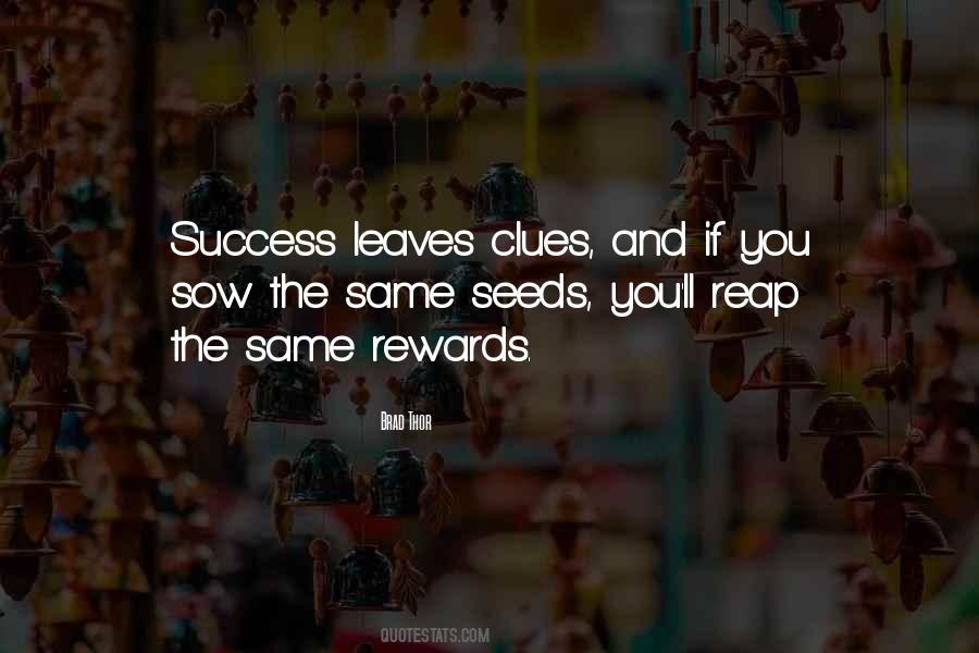 Sow And Reap Quotes #1507890