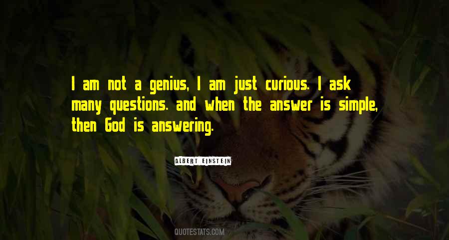 Quotes About Answering Questions #1087664