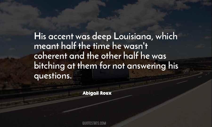 Quotes About Answering Questions #159223