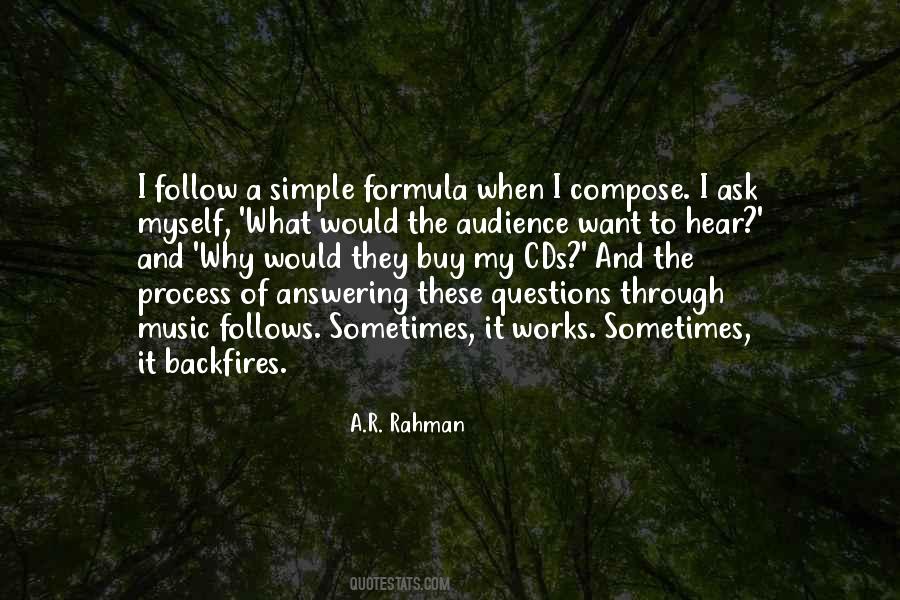 Quotes About Answering Questions #205129