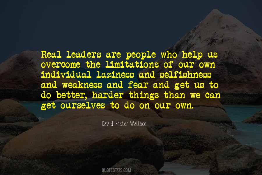 Quotes About Fear And Leadership #1476130