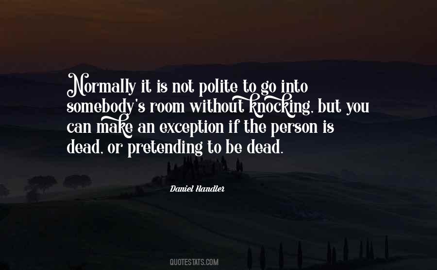 Quotes About Polite Person #316224