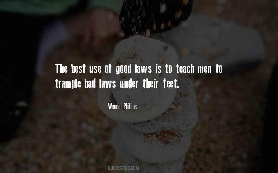 Bad Laws Quotes #538907