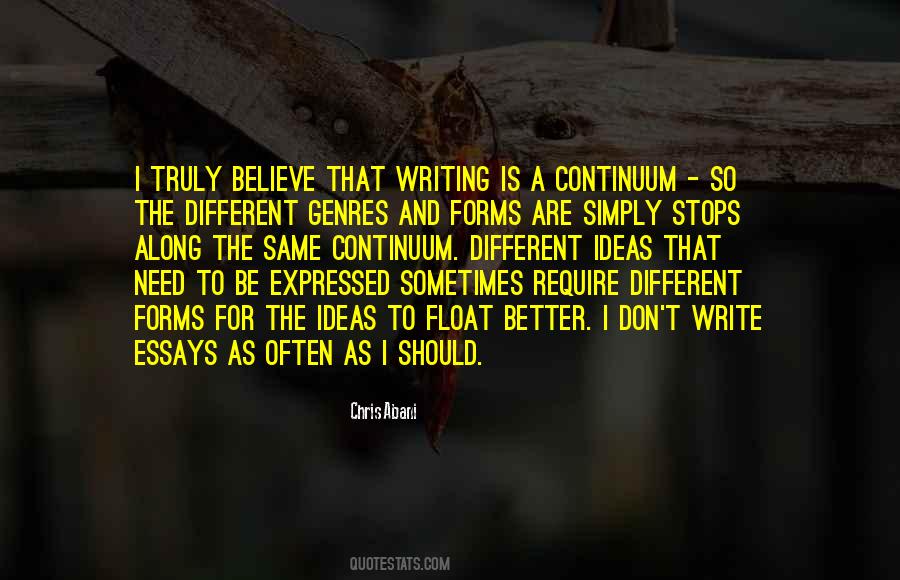 Quotes About Writing Essays #1633756