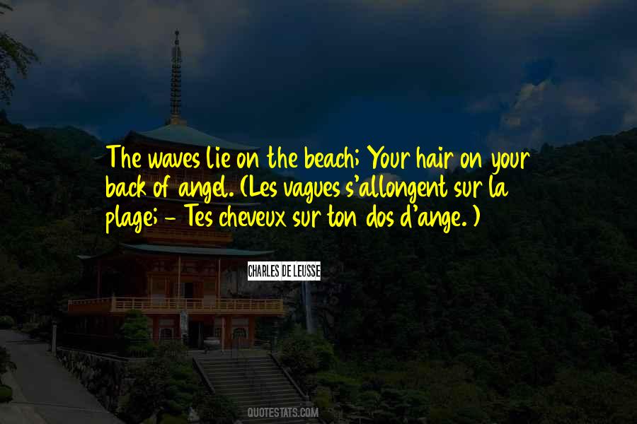 Quotes About Beach Waves #1370536
