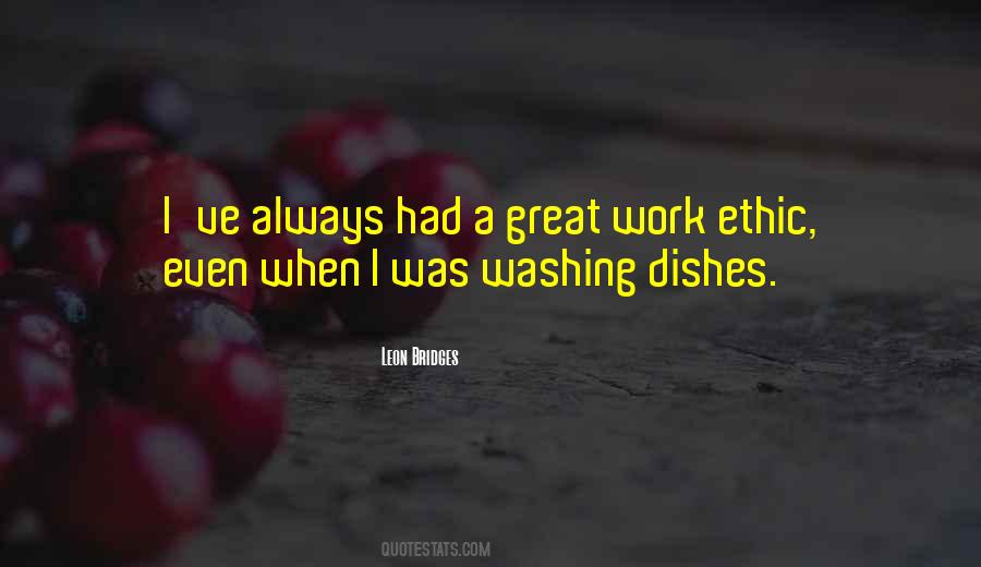 Quotes About Washing Dishes #1343882
