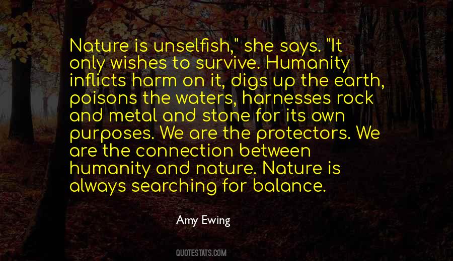 Quotes About Humanity And Nature #338860