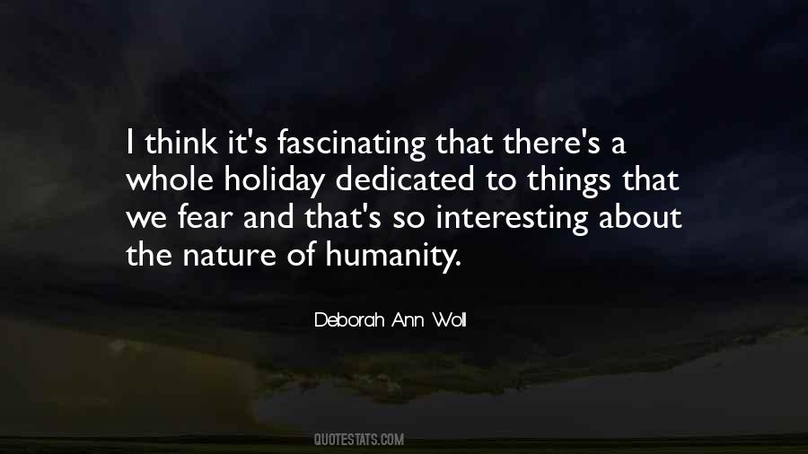 Quotes About Humanity And Nature #394879