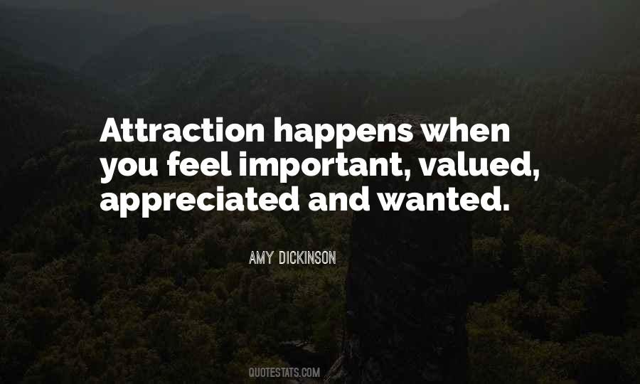 Women Want To Feel Wanted Quotes #1295455