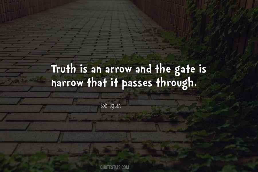 Quotes About The Narrow Gate #1670463