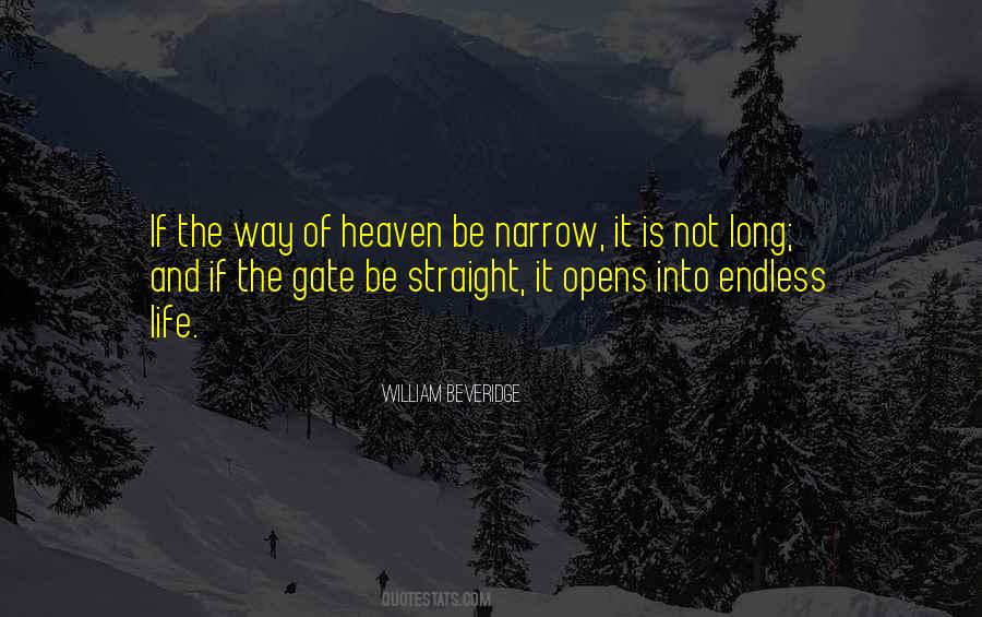 Quotes About The Narrow Gate #995116